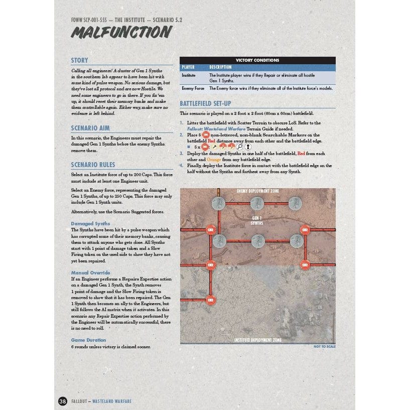 Modiphius Fallout: Wasteland Warfare - Astoundingly Awesome Tales: Chapter 1 9781912743711