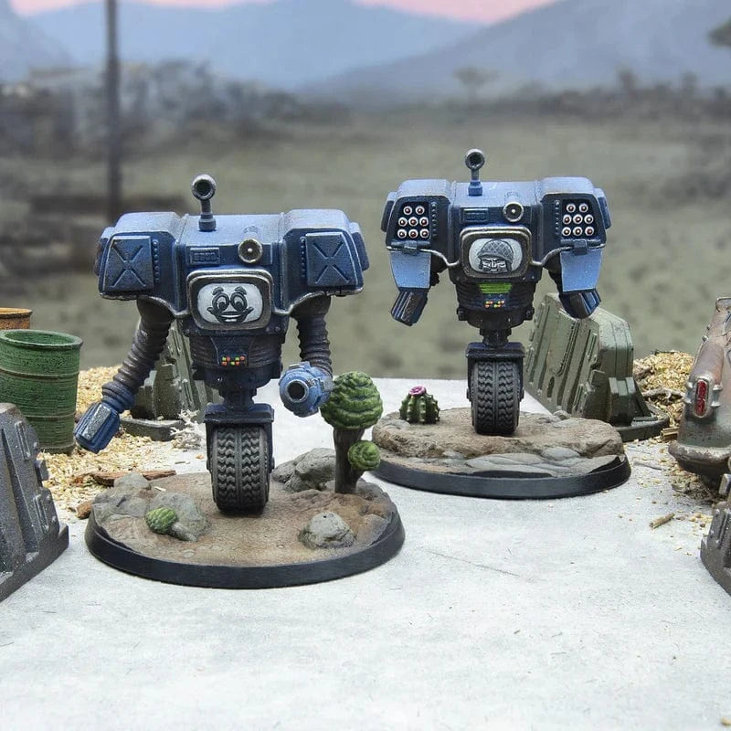 Modiphius Fallout: Wasteland Warfare - Robots: Securitron Enforcers 5060523344154