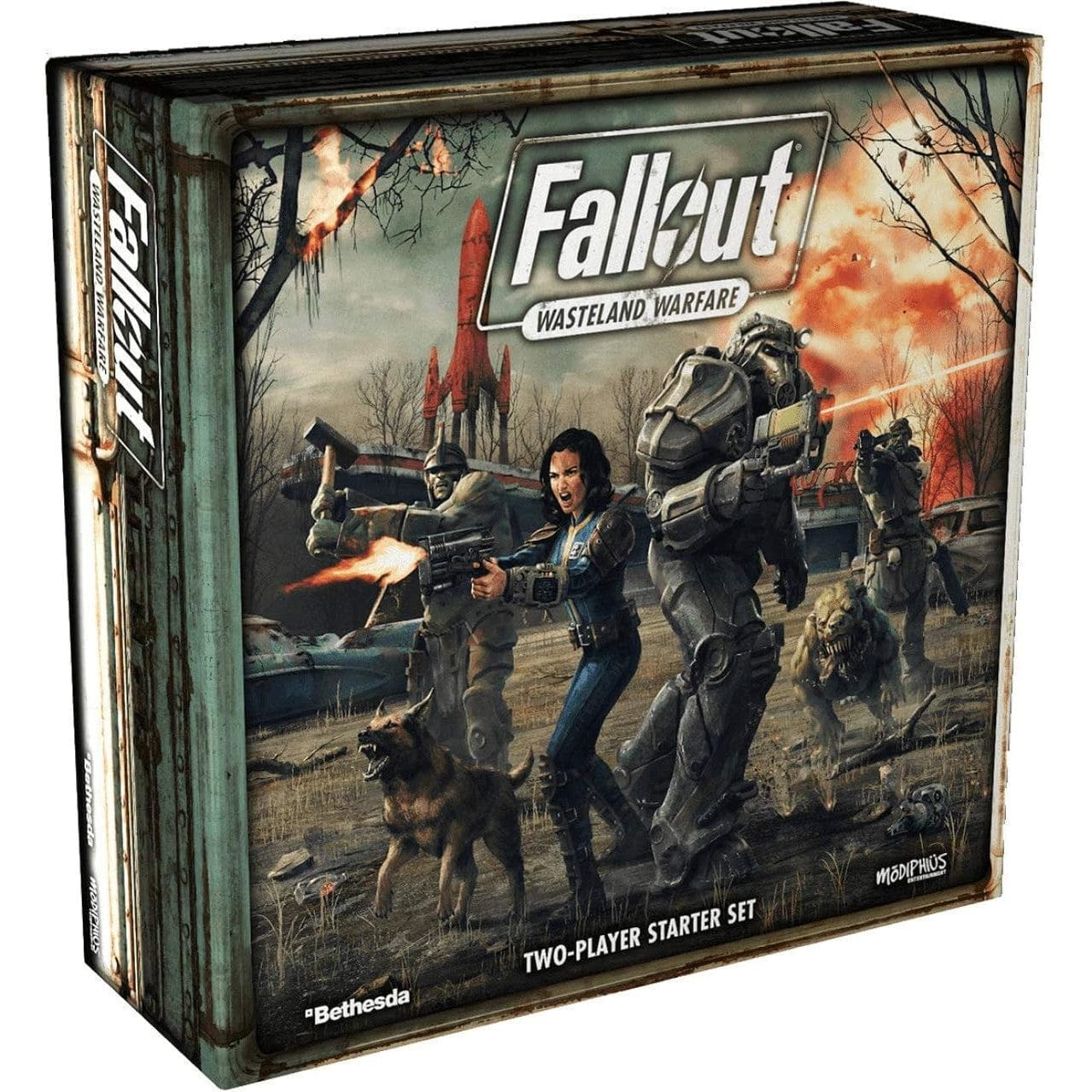 Modiphius Fallout: Wasteland Warfare - Two Player Starter Set - Board Game 5060523340248