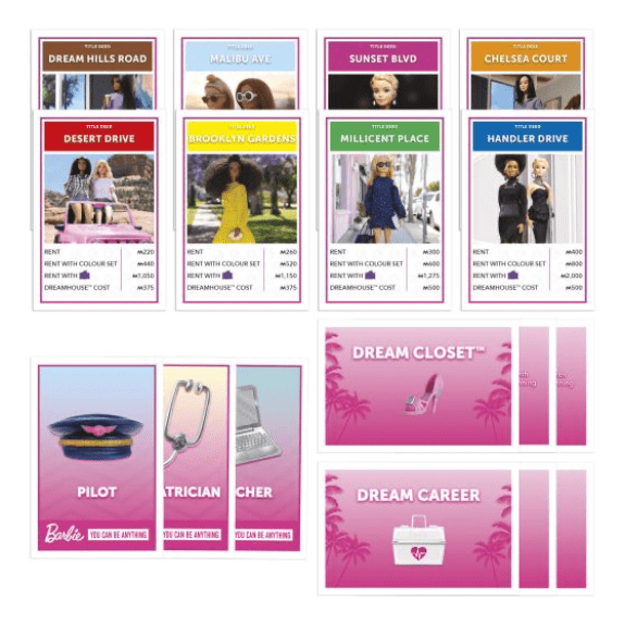 Monopoly: Barbie 5010996209535