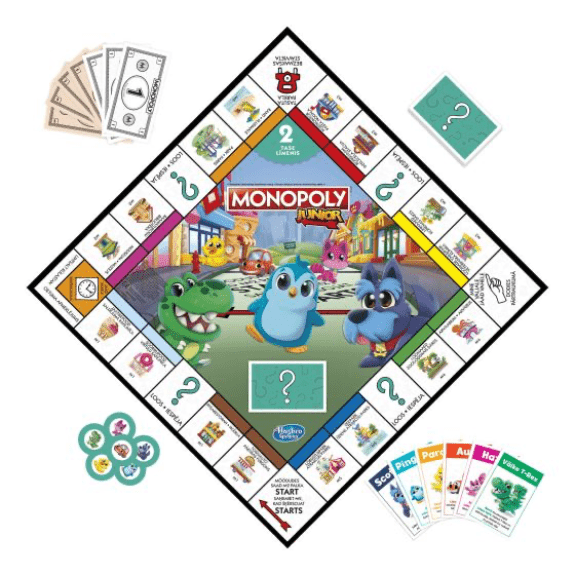 Monopoly: Junior 2-in-1 5010996134790
