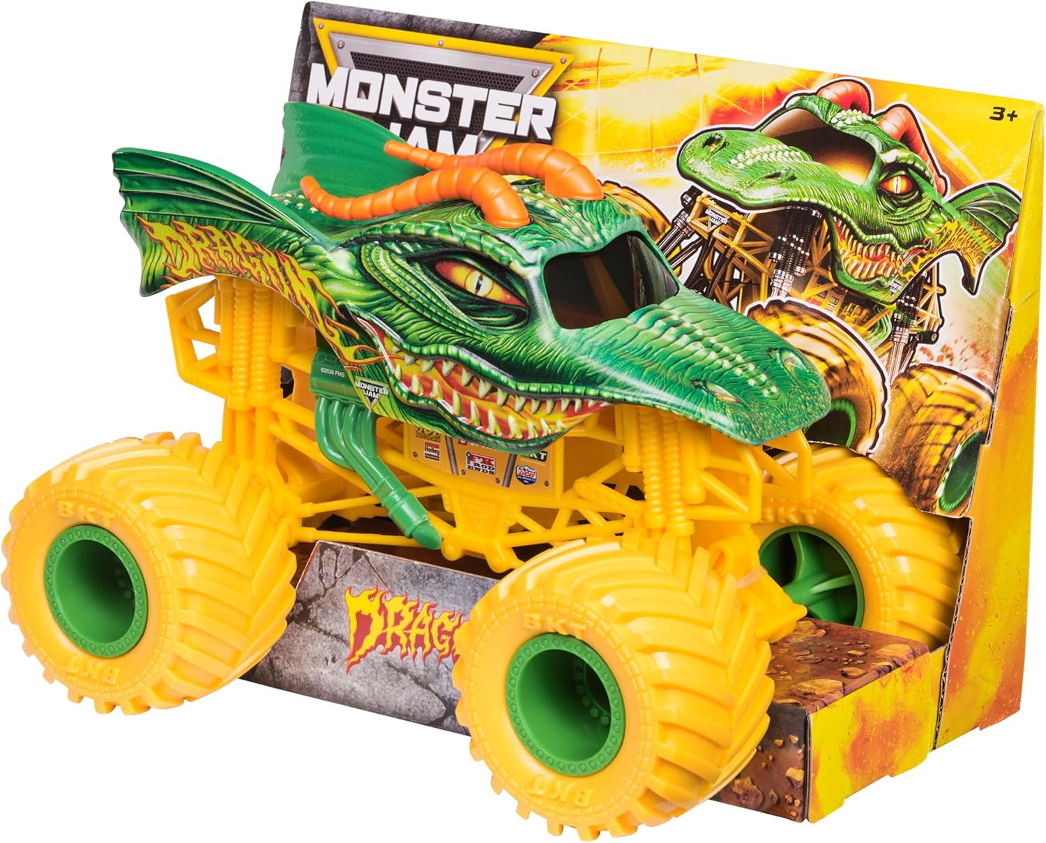 Monster Jam Die-Cast Vehicle 1:24 Scale - Dragon 778988141137