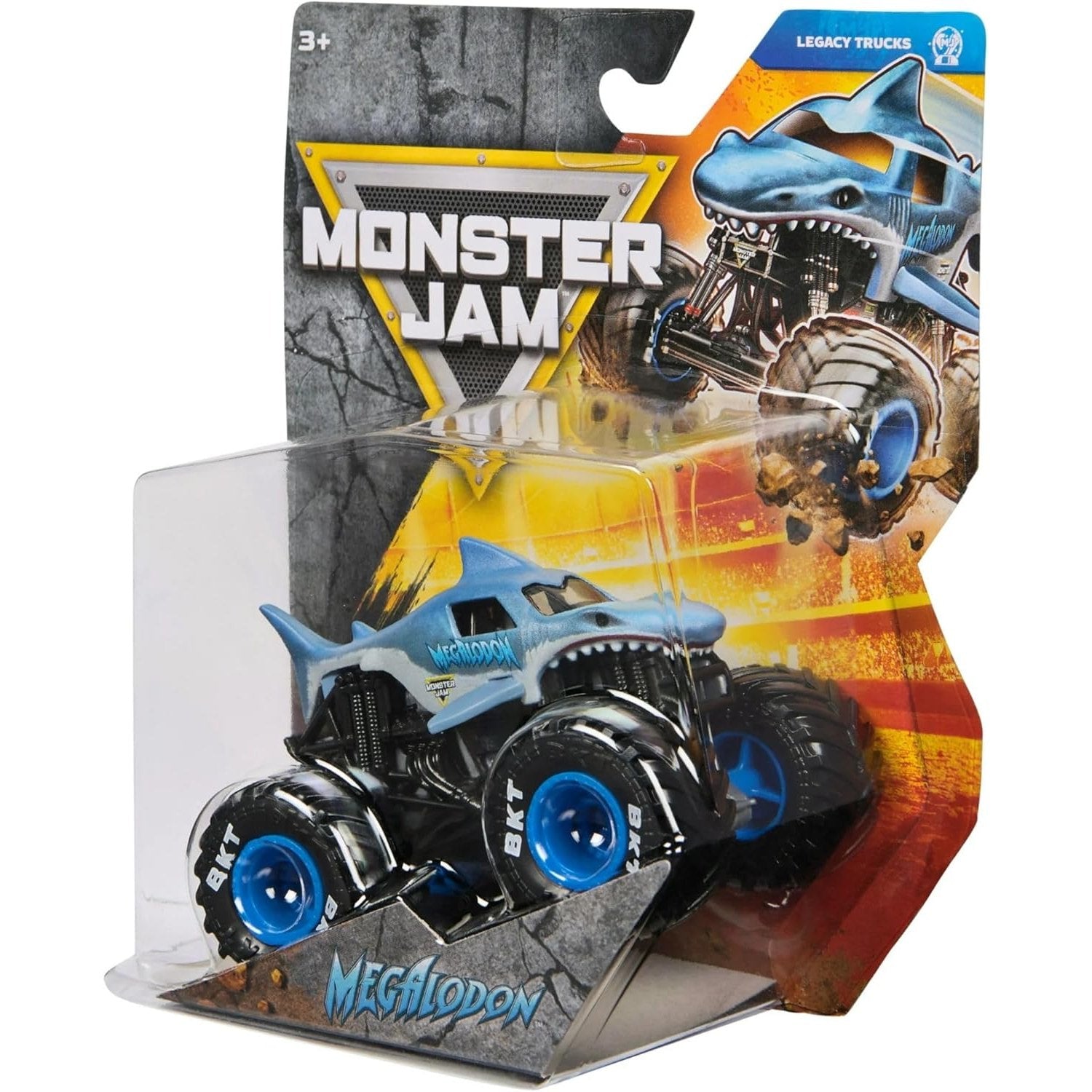 Monster Jam Die-Cast Vehicle 1:64 Scale - Series 45 - Legacy Trucks - Megalodon 778988553480