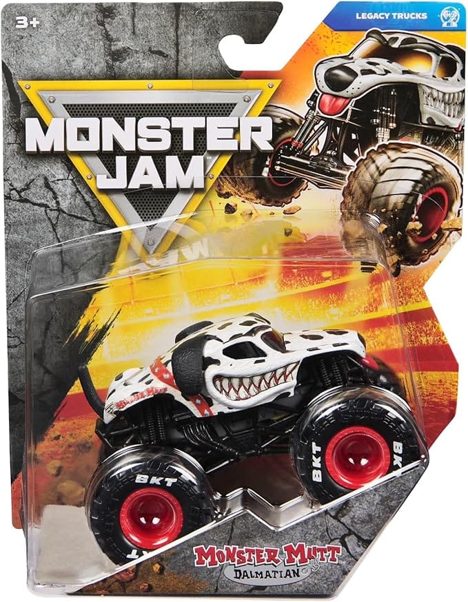 Monster Jam Die-Cast Vehicle 1:64 Scale - Series 45 - Legacy Trucks - Monster Mutt Dalmatian 778988553480