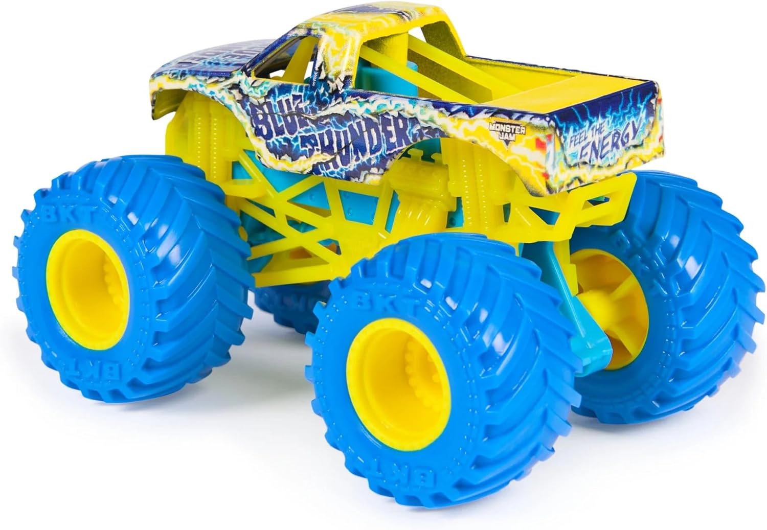 Monster Jam Die-Cast Vehicle 1:64 Scale - Series 45 - Speed Shred - Blue Thunder 778988553480