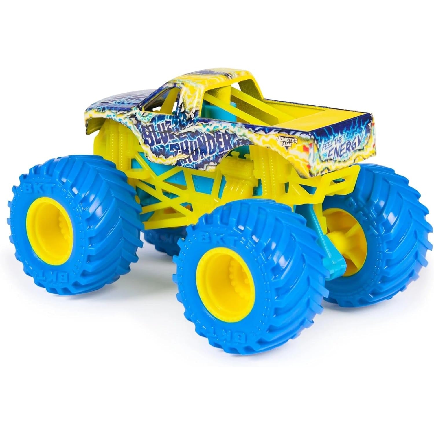 Monster Jam Die-Cast Vehicle 1:64 Scale - Series 45 - Speed Shred - Blue Thunder 778988553480