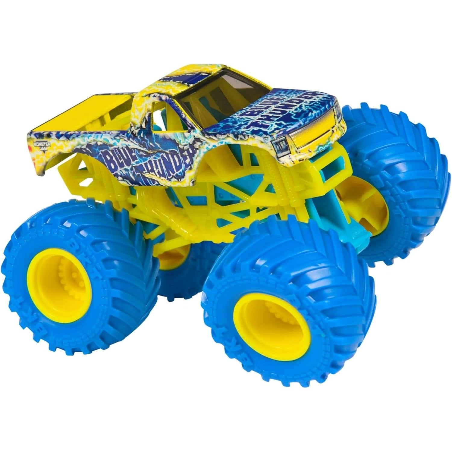 Monster Jam Die-Cast Vehicle 1:64 Scale - Series 45 - Speed Shred - Blue Thunder 778988553480