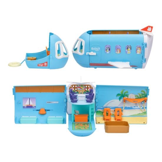 Bluey - 3-In-1 Airplane Playset 630996176702
