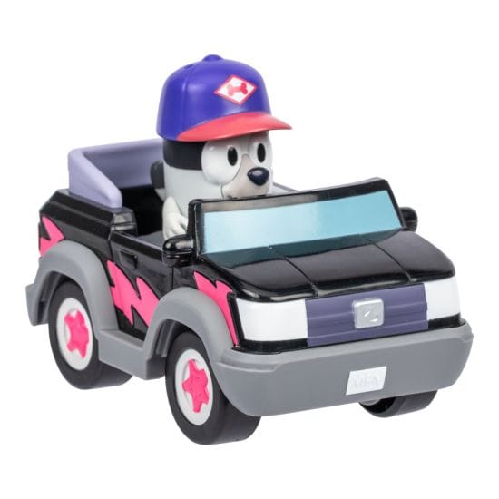 Bluey - Basic Vehicle - Pizza Girls Vehicle with Muffin