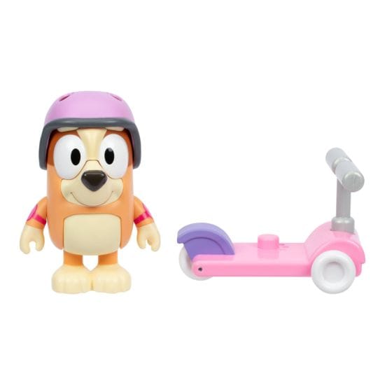 Bluey - Chat Mates Figure & Accessory Scooter Bingo 630996189948