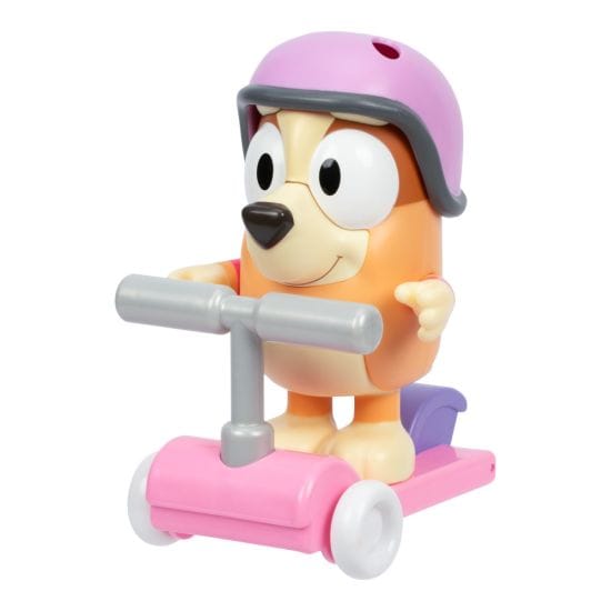 Bluey - Chat Mates Figure & Accessory Scooter Bingo 630996189948