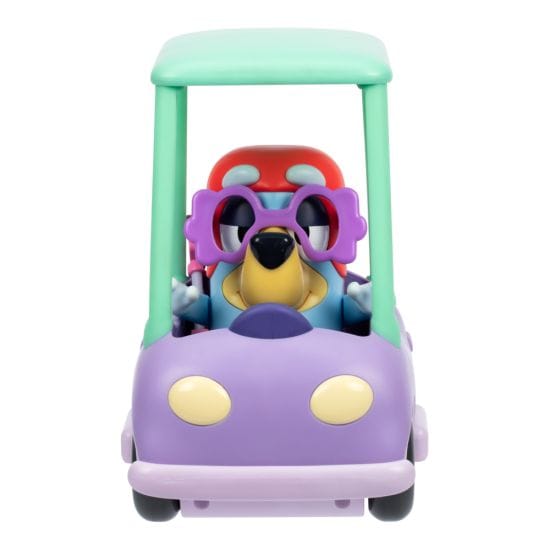 Bluey - Chat Mates Figure & Vehicle Granny Car & Janet 630996189924