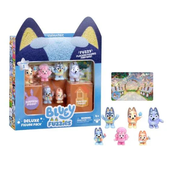 Bluey - Fuzzies Deluxe Figure Pack 630996193587
