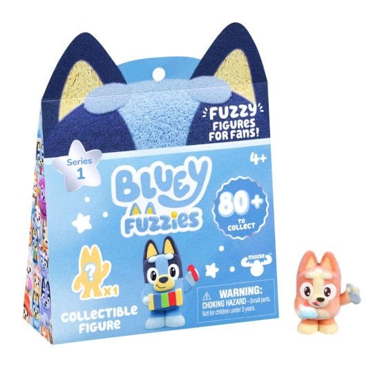 Bluey - Fuzzies Single Pack (1 Selected at Random) 630996193228