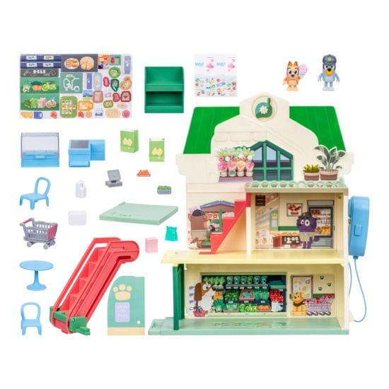 Bluey - Lets Play Chef Supermarket Playset 630996189184