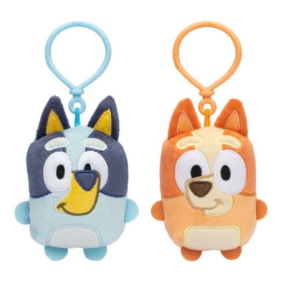 Bluey - Mini Plush Bag Charm Clips