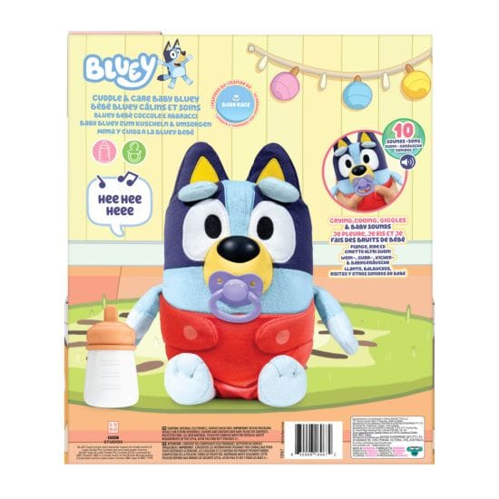 Bluey - Plush Cuddle & Care Baby Bluey 630996189672