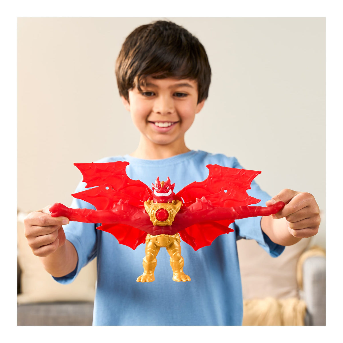 Heroes of Goo Jit Zu Battlewing Blazagon Stretchy Figure 630996431696
