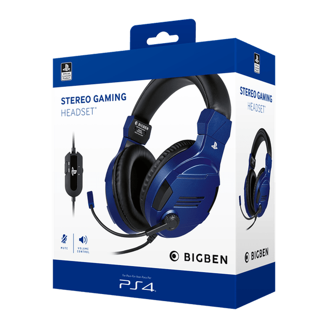 BLUE SONY OFFICIAL HEADSET 3499550381412
