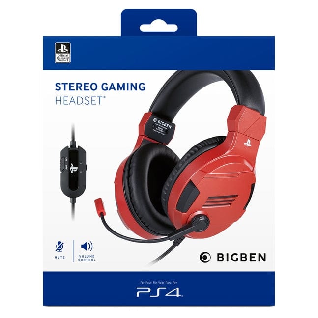 RED SONY OFFICIAL HEADSET 3499550381429