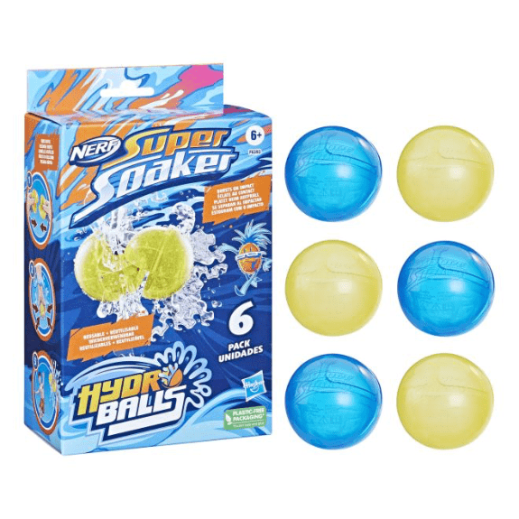 Nerf: Super Soaker Hydro Balls 6-Pack 5010994193553