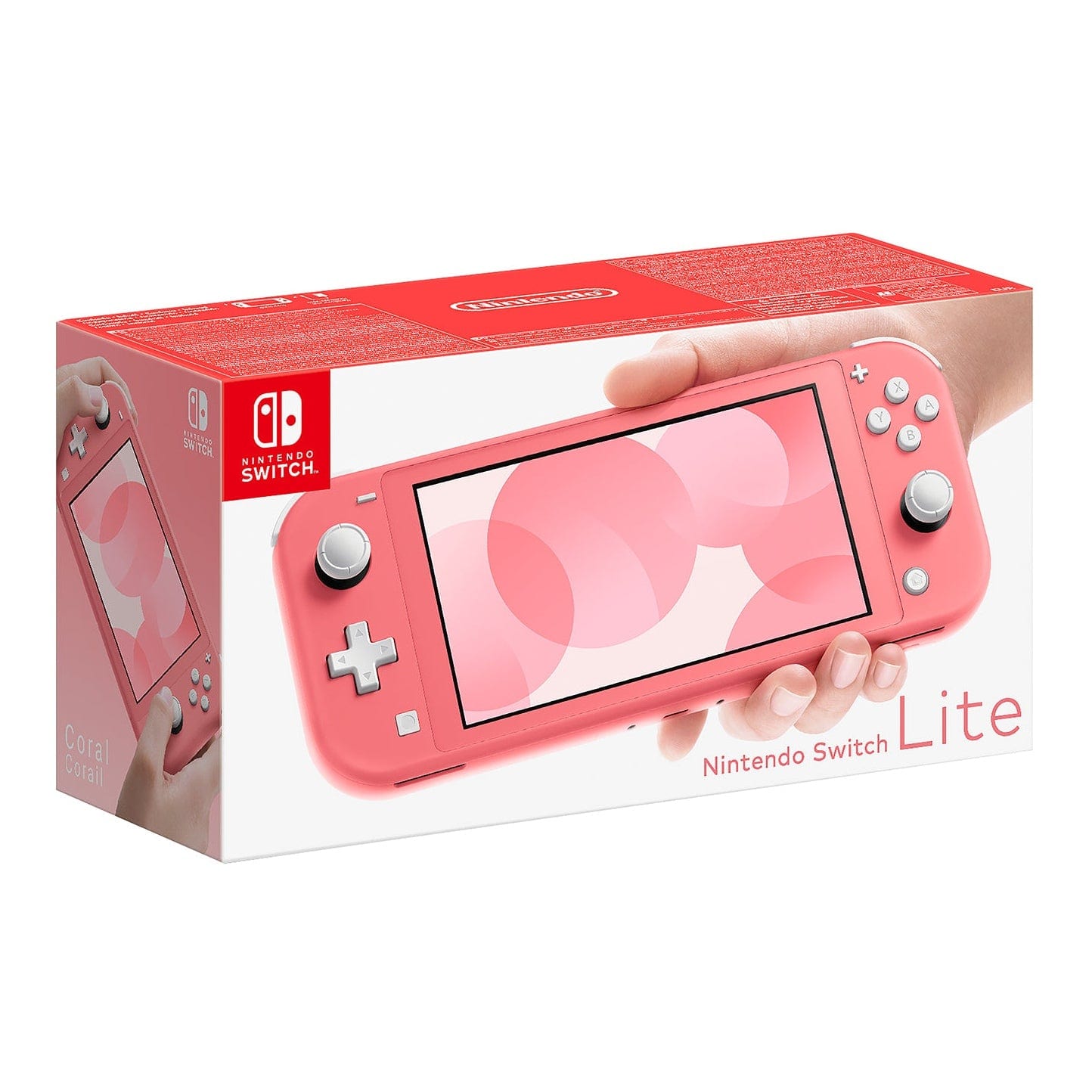 Nintendo Switch Lite Coral - Nintendo Switch Console 0045496453183
