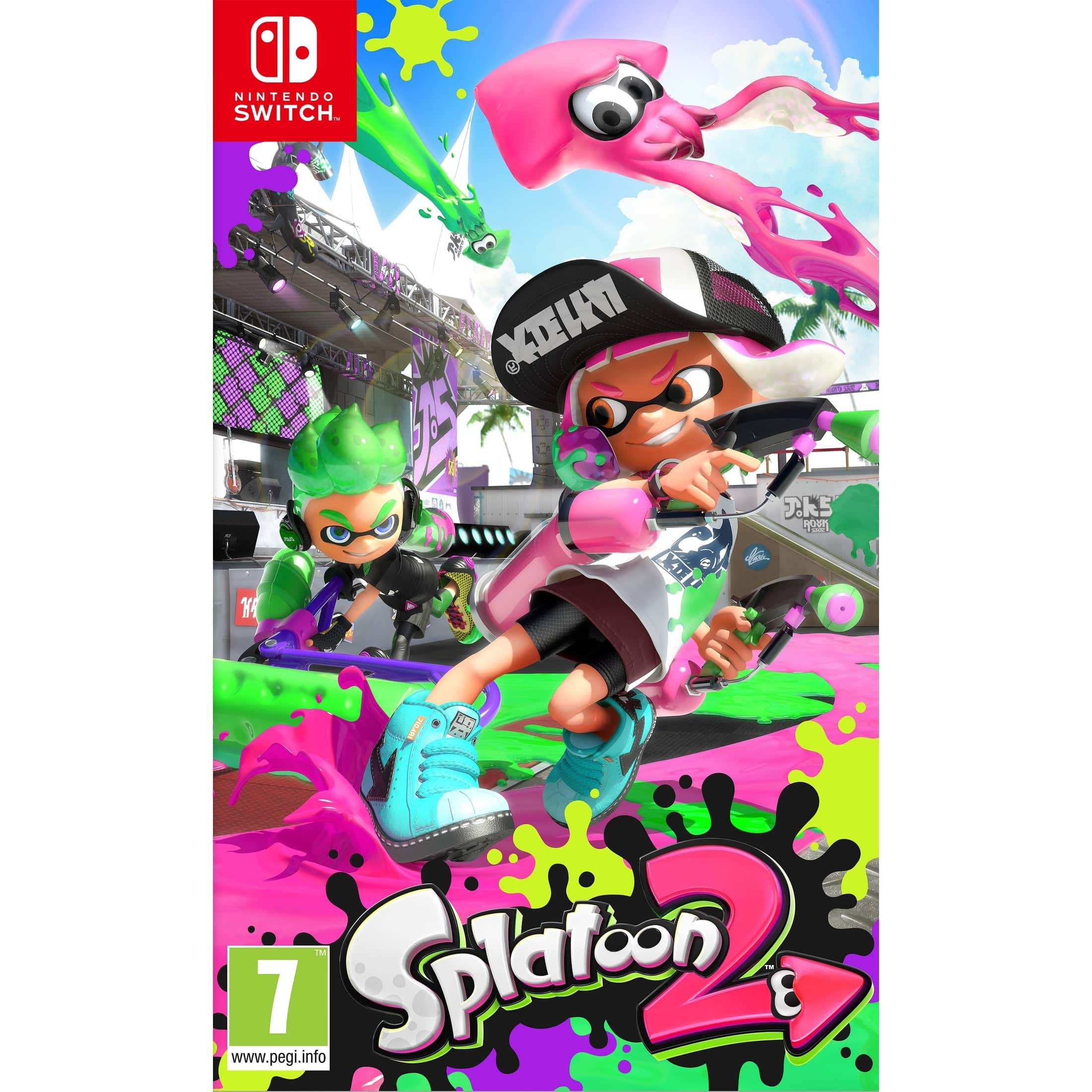 Splatoon 2 - Nintendo Switch Game with New Features 0045496420437