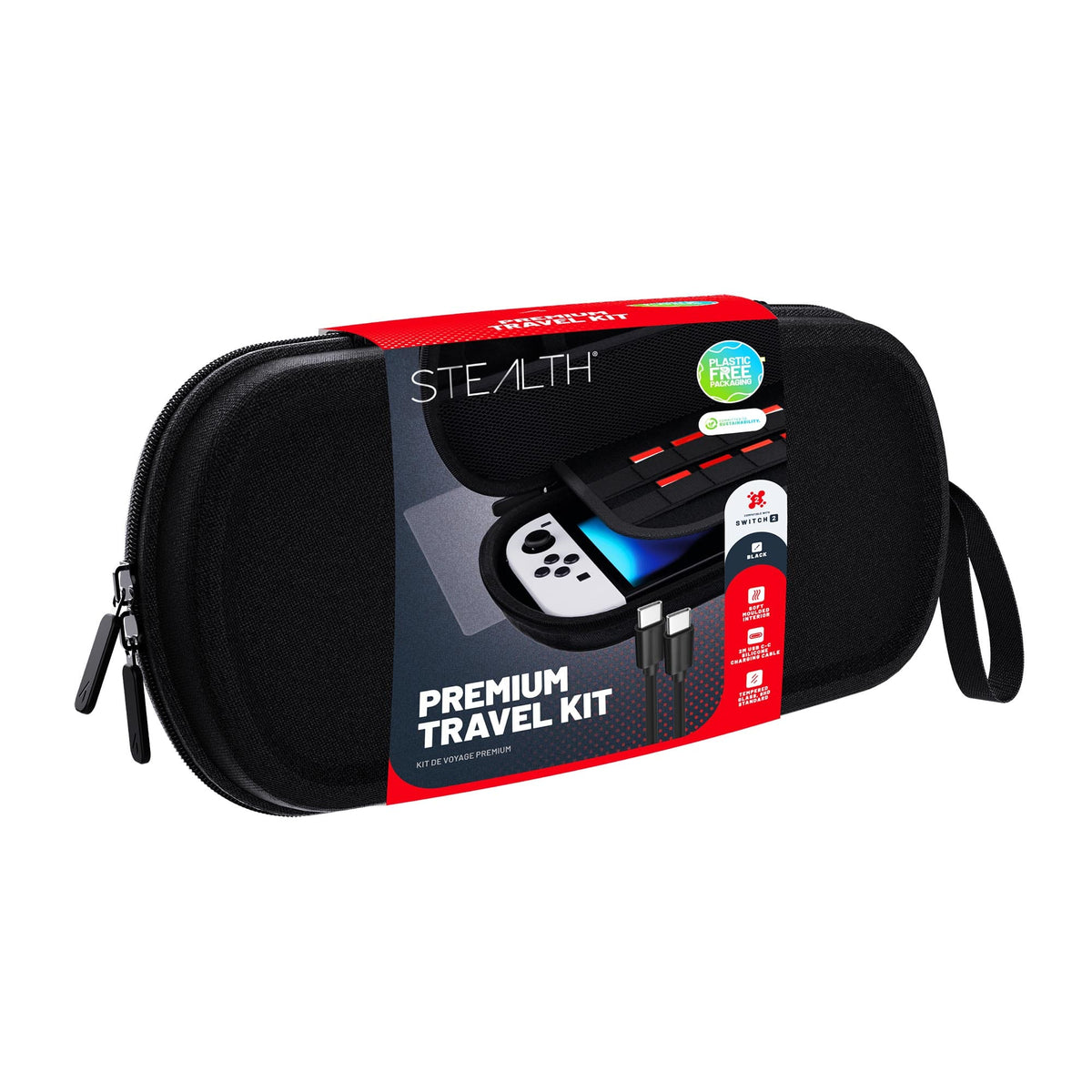 Stealth Premium Travel Kit - Nintendo Switch 2 (Pre-Order 5th June 2025) 5055269718093