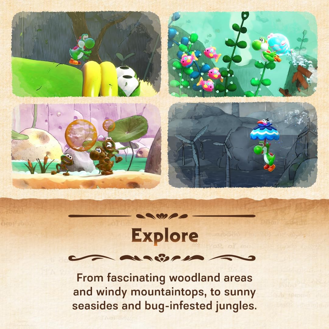 Yoshi and the Mysterious Book - Nintendo switch 2 (Game Cartridge) 045496314118
