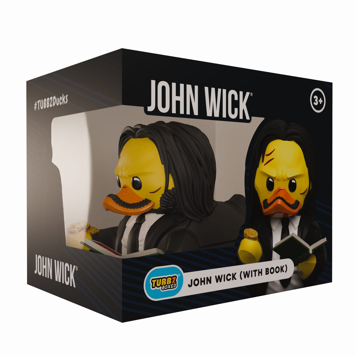 John Wick TUBBZ with Book Boxed Edition 9cm 5056280467618