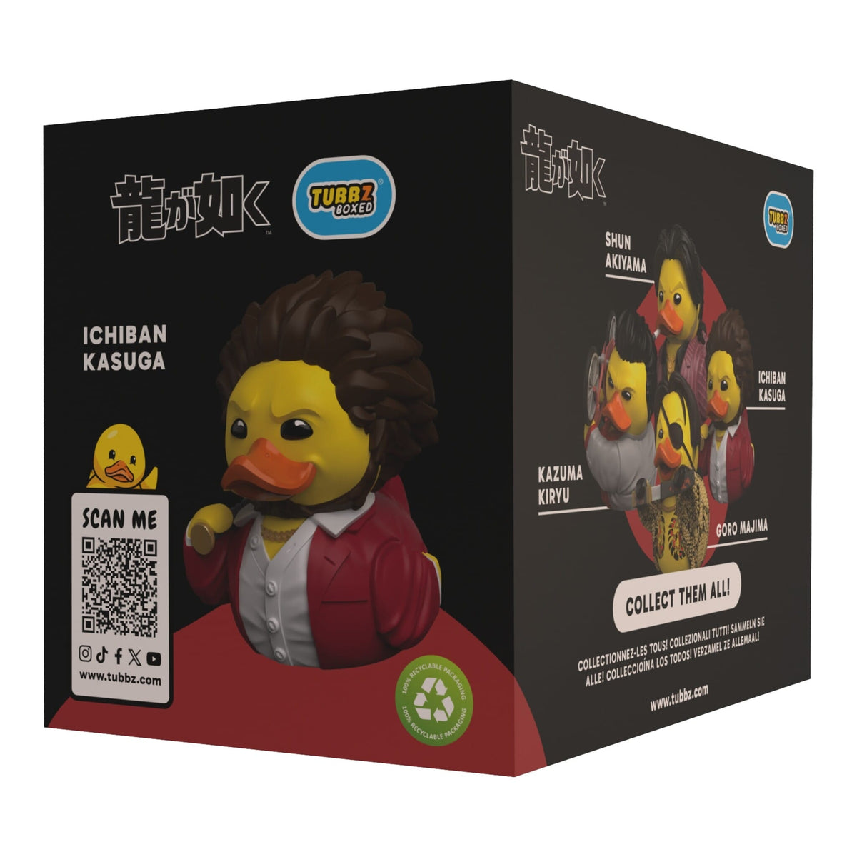 Yakuza Ichiban Kasuga TUBBZ Boxed Collectible Duck Figure 5056280467441