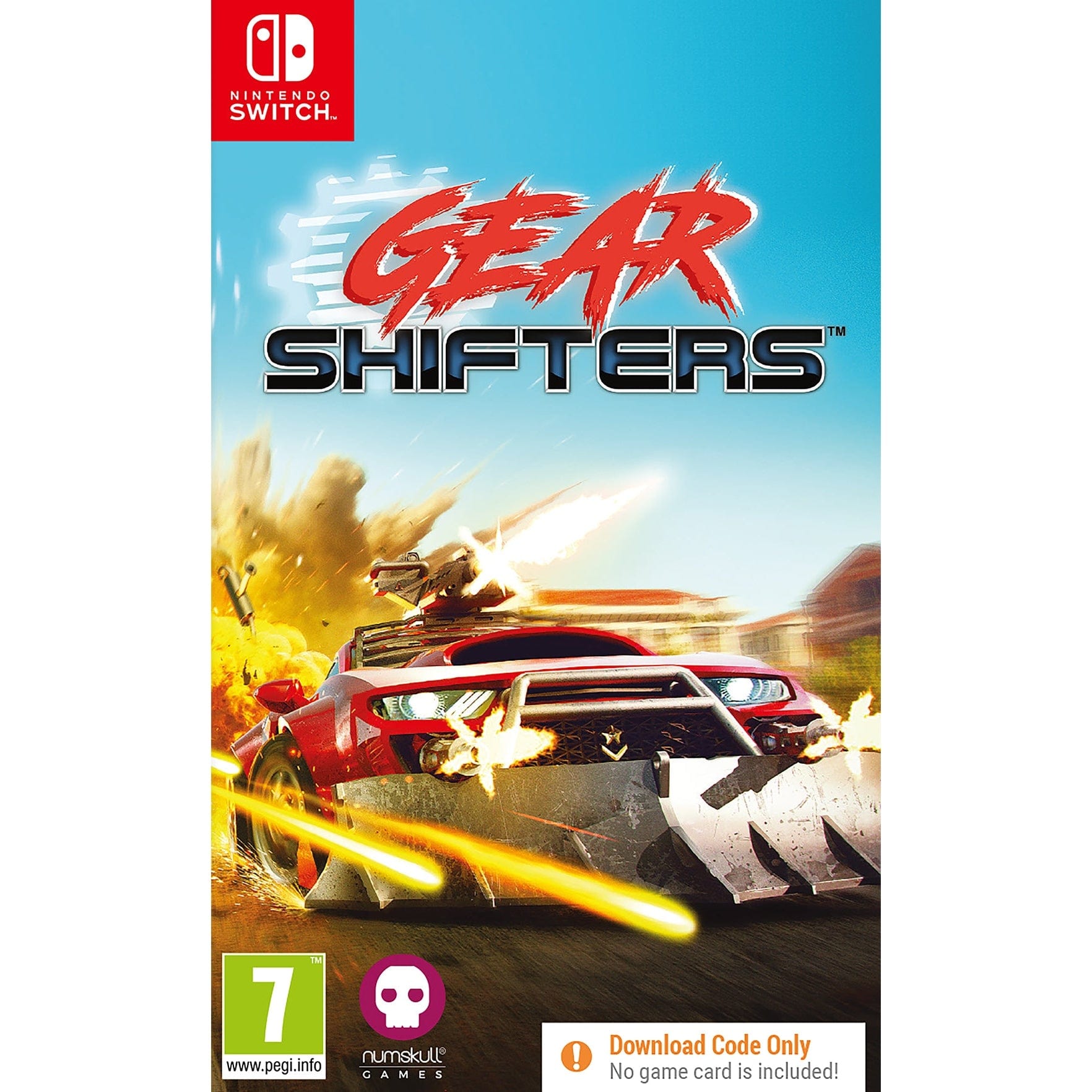 Gearshifters CIB - Nintendo Switch: Arcade Action Game 5060997482642
