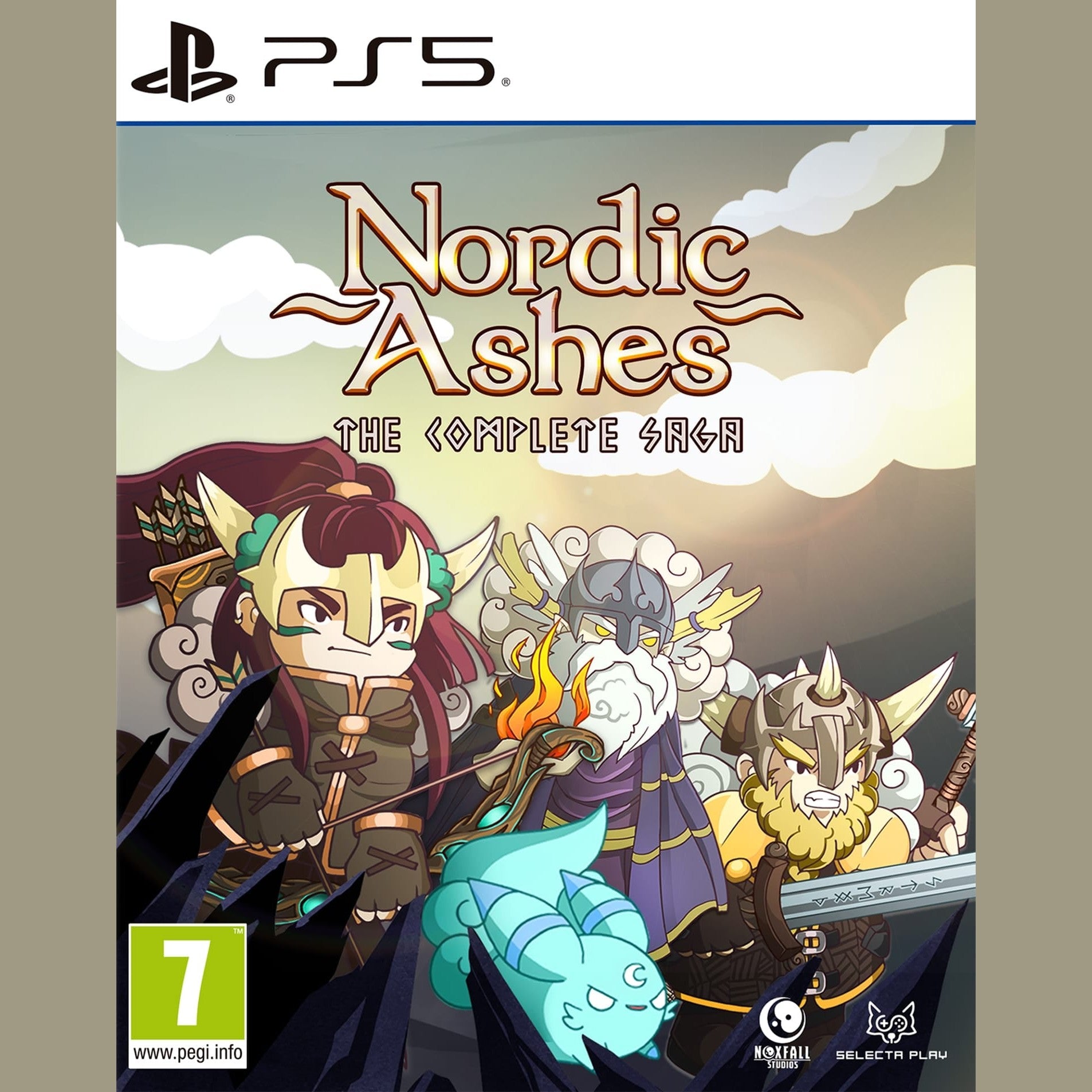 Nordic Ashes The Complete Saga - PS5 (Disc) Fantasy Viking Adventure Featuring Heroic Warriors And Dragons 8424365729734