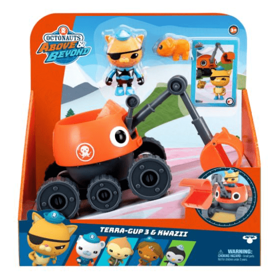 Octonauts TerraGup 3 & Kwazii