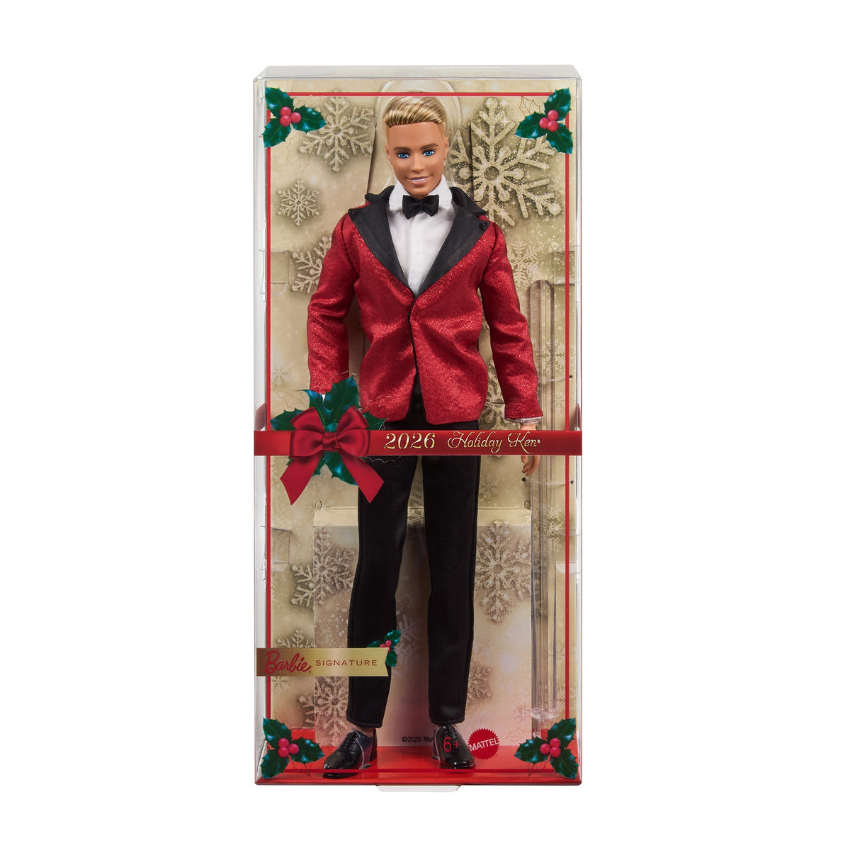 Barbie Signature 2026 Holiday Ken Doll with Blonde Hair