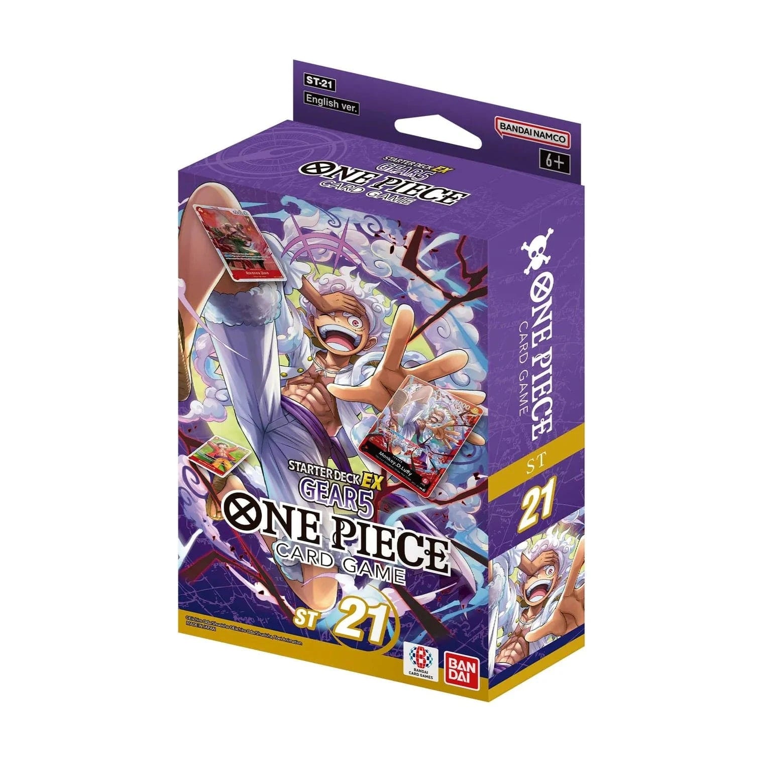 One Piece Card Game: Starter Deck EX - Gears (ST-21) 810059788619