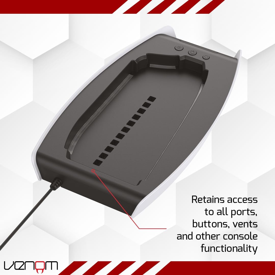Venom Colour-Change LED Console Stand for PS5 Slim