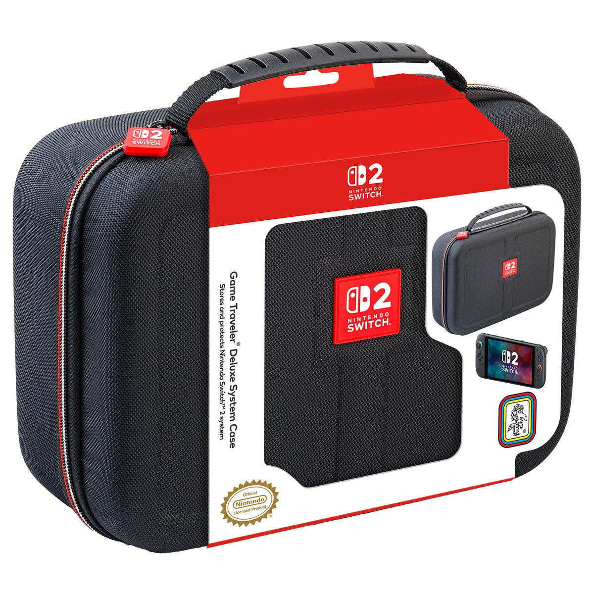 RDS Game Traveler Deluxe System Case for Nintendo Switch 2 - Black (Disc)