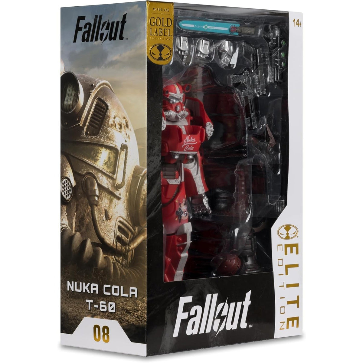 McFarlane Toys Fallout 76 Nuka-Cola T-60 Gold Label Elite Edition 19cm Action Figure