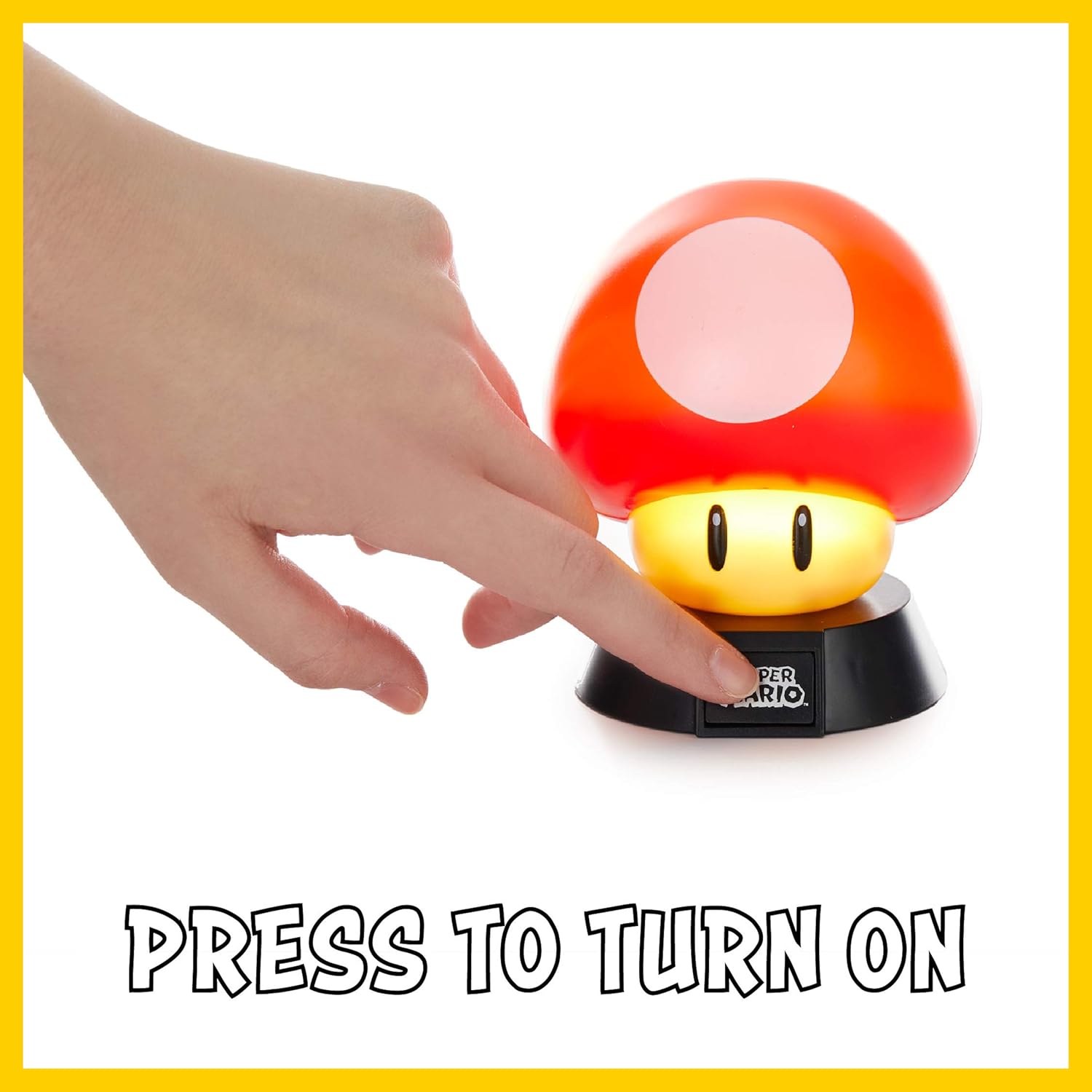 Paladone -Super Mario Bros. Mushroom 3D Night Light 5055964717858