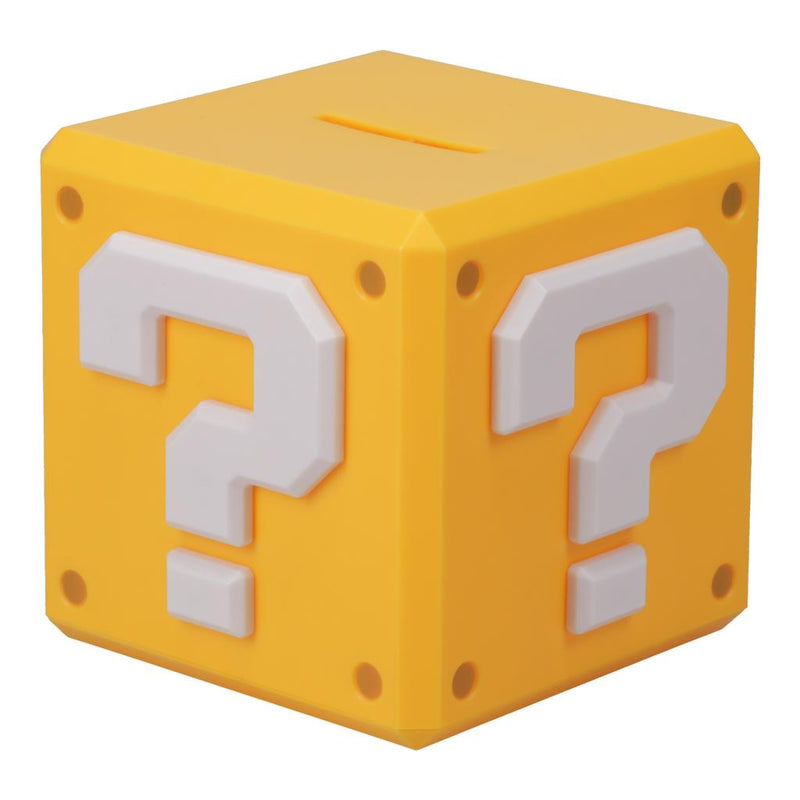 Paladone Super Mario Question Block Money Box