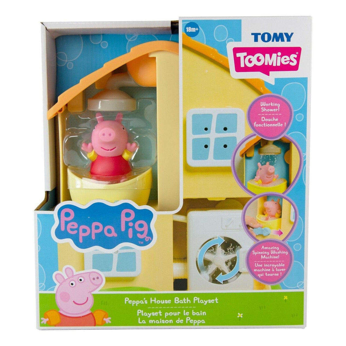Peppa Pig: Peppa's House Bath Playset 5011666734159