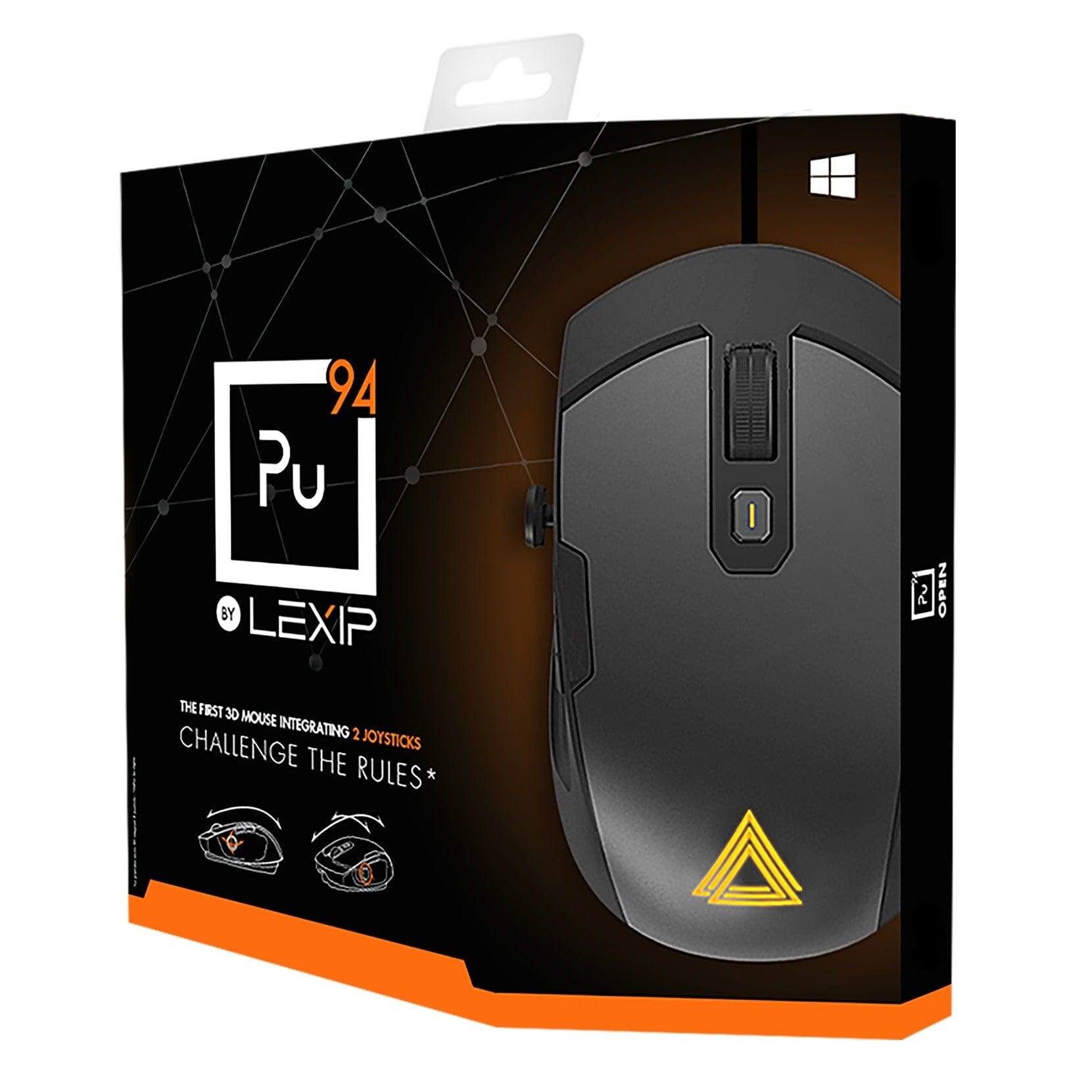 LEXIP PU94 3D WIRED MOUSE - IBM/PC 3760210998951