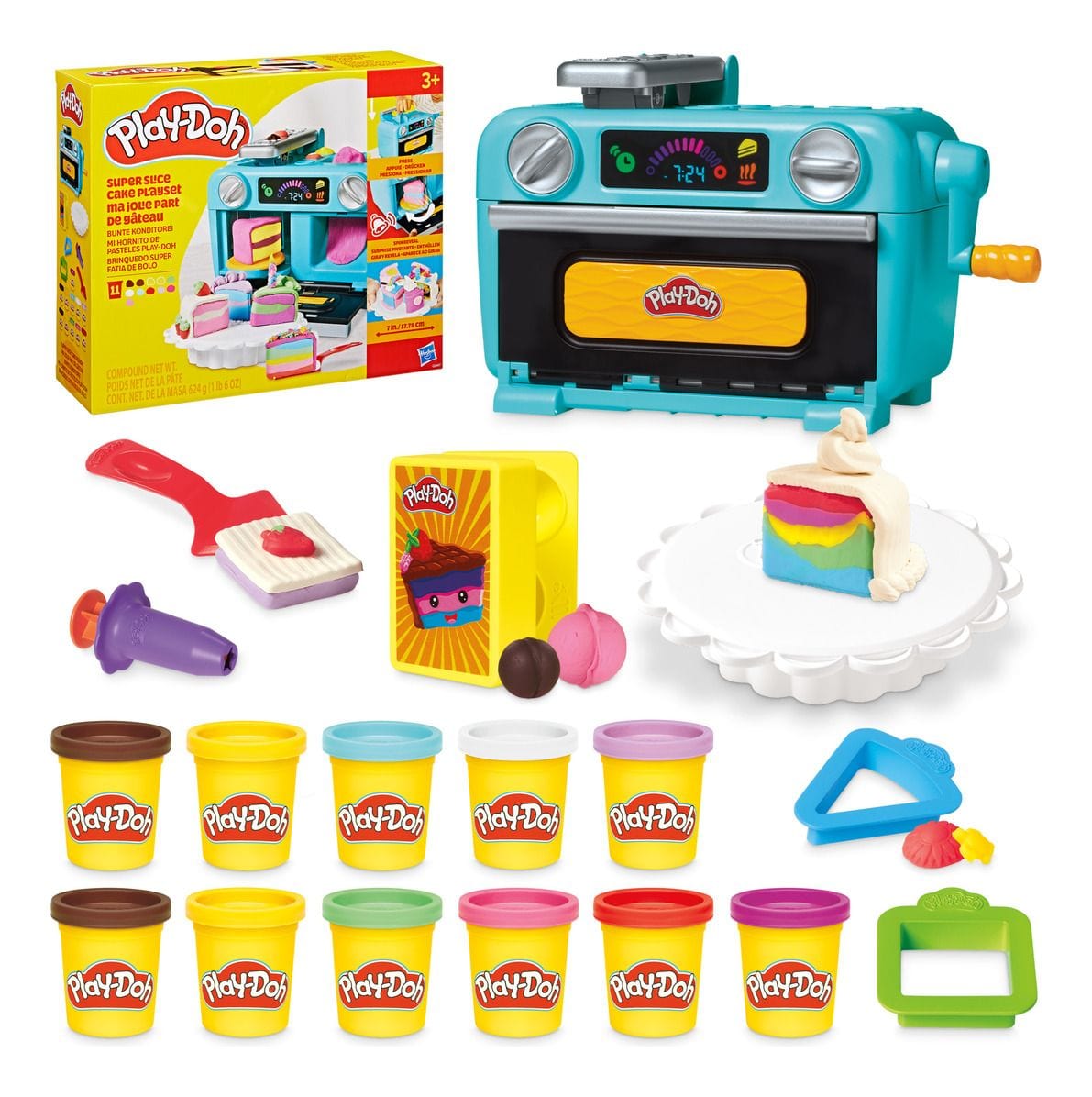 Play-Doh Super Slice Cake 5010996308528