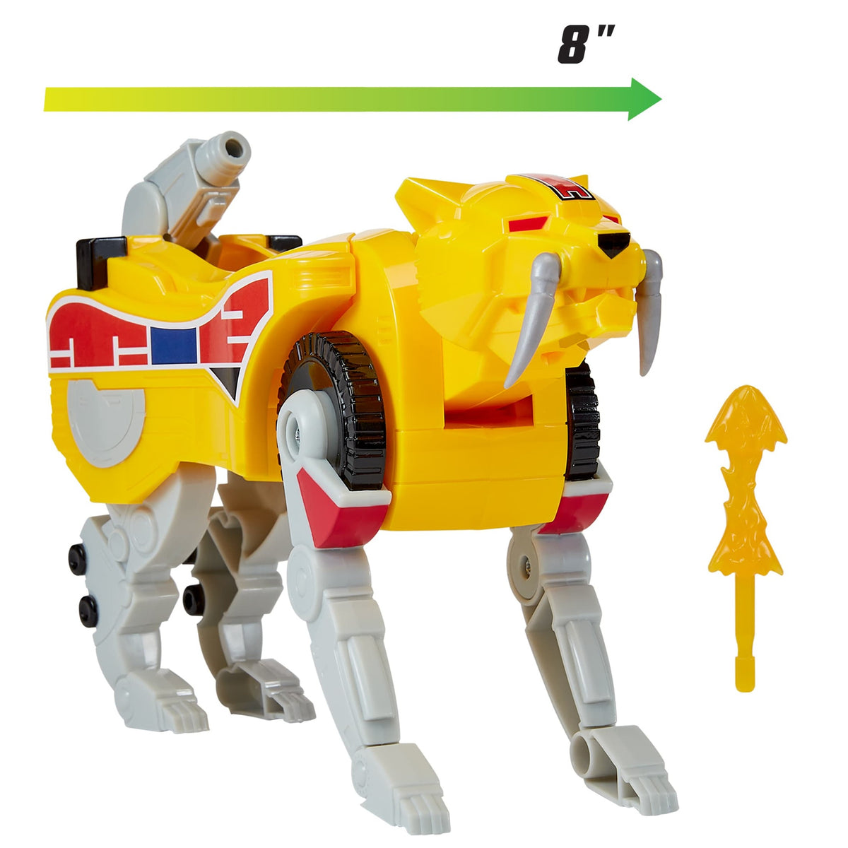 Power Rangers Mighty Morphin Re-Ignition Sabertooth Tiger Combinable Dinozord 43377686026
