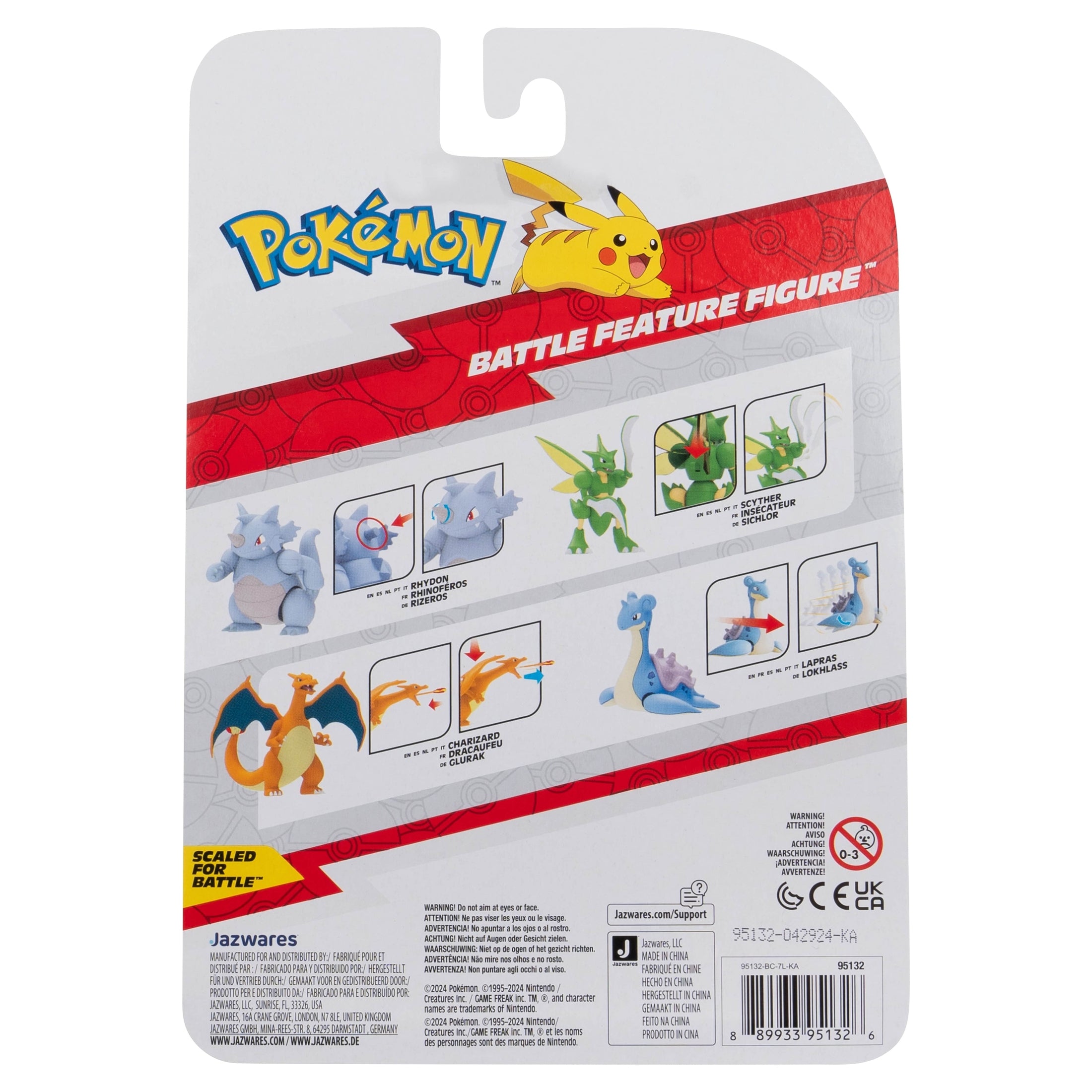 Pokémon Battle Feature Figure Charizard 889933951326