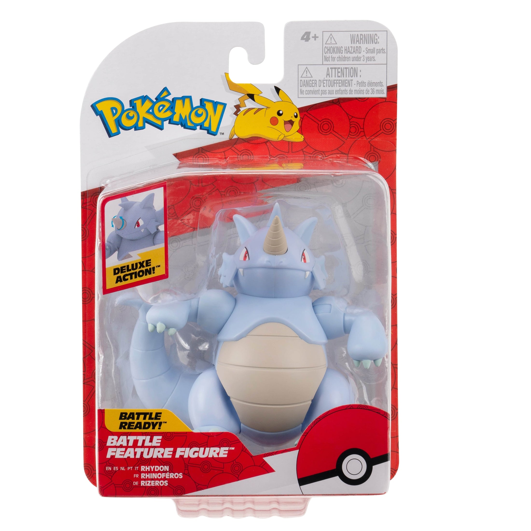 Pokémon Battle Feature Figure Rhydon 19 191726508946
