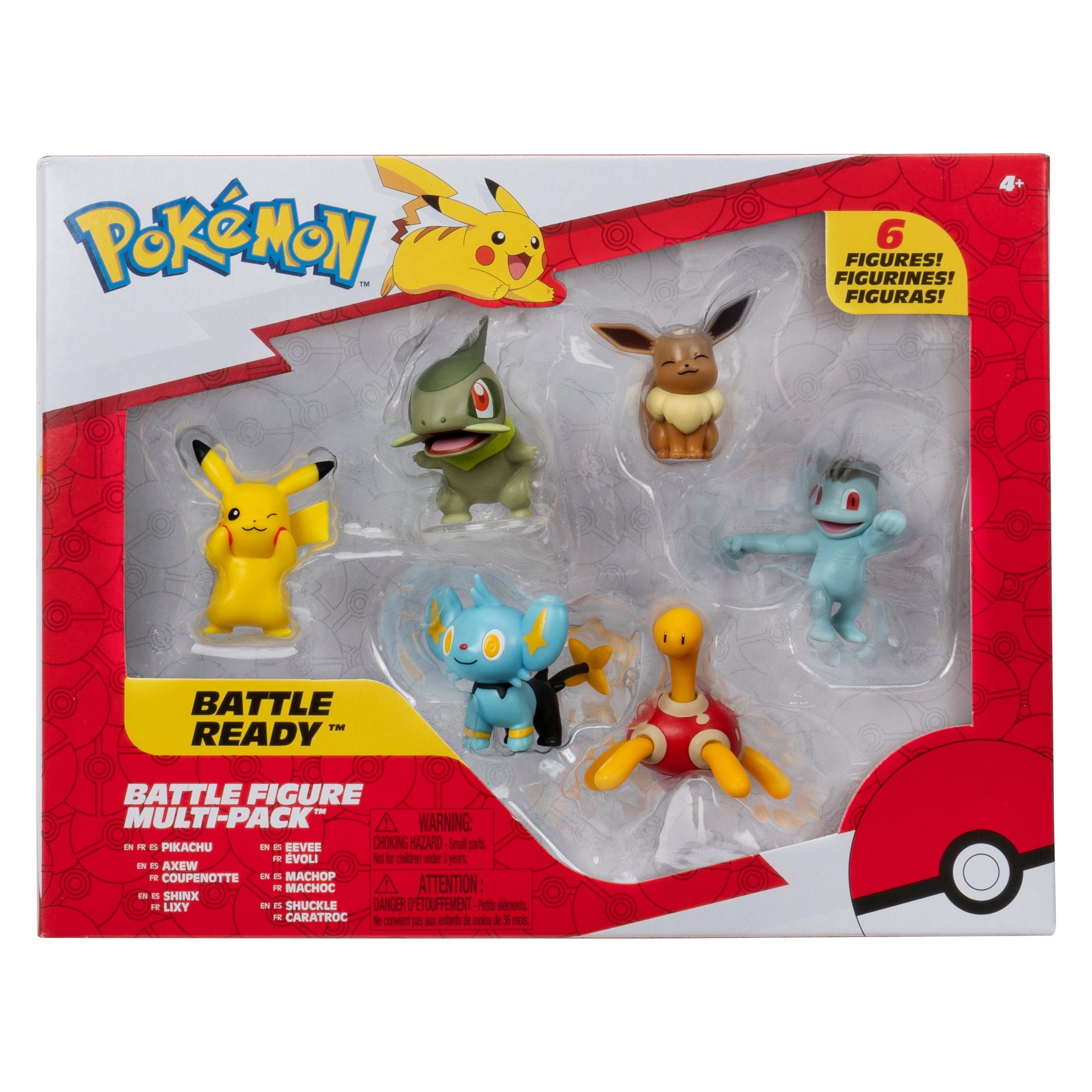 Pokémon Battle Figure Multipack 6 Pack 8 Inch 191726709558