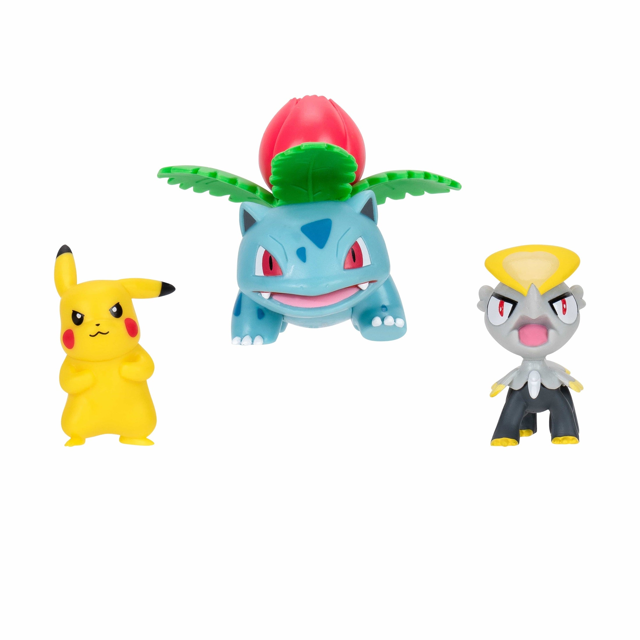 Pokémon Battle Figure Set 3 Pack Pikachu Jangivy 191726724278