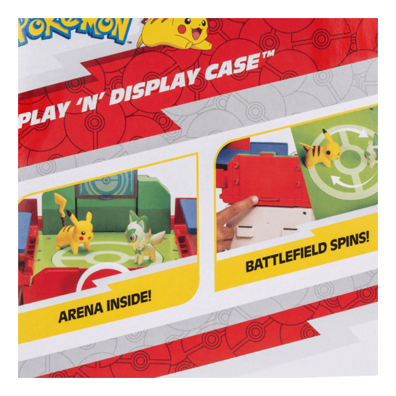 Pokémon Medium Playset Play and Display Case